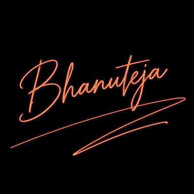 Bhanuteja signature